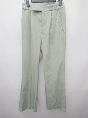 ◇ ⊇ LOWRYS FARM ローリーズファーム ストレート スラックス サイズM グリーン系 レディース P  【1409090032080】