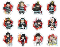 炎炎ノ消防隊 アクリルバッジ 全12種セット