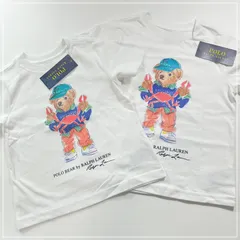 【95/100/110/120/130㎝】キッズ（男の子）ベア  Tシャツ