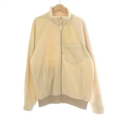 ヘルムートラング HELMUT LANG フリースジャケット ブルゾン アウター パッチワーク ジップアップ XS アイボリー L07HM103 /IR ■GY19のサムネイル