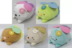 【中古】ぬいぐるみ 全5種セット ざっそうとようせいのお花畑 うつぶせぬいぐるみBIG 「すみっコぐらし」