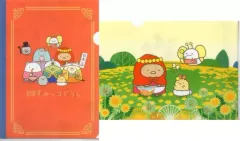 【中古】クリアファイル 集合 クリアホルダー2枚セットA 「映画 すみっコぐらし とびだす絵本とひみつのコ」 劇場グッズ