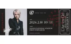 L'Arc〜en〜Ciel 記念乗車券 L'Arc〜en〜Ciel 記念乗車券 30th L'Anniversary TOUR