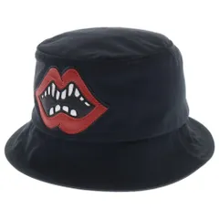 未使用品　クロムハーツ CRANK BAIT レザーブレードデニムハット L Chrome Hearts - クロムハーツ CRANK BAIT レザーブレードデニム