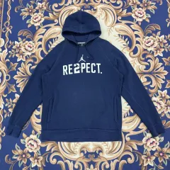 (XL)ナイキ NIKE ジョーダン リース펙트 フード付きTシャツ(ネイビー)