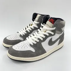 【中古】NIKE Air Jordan 1 Retro High OG Black and Smoke Grey スニーカー 28.5cm DZ5485-051 グレー ホワイト ナイキ[10]