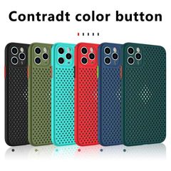 熱ごもり防止 メッシュ 8色展開 アウトドア キャンプ フェス スマホケース アイフォンケース 携帯カバー iPhoneX/XS iPhoneXSMax iPhone11