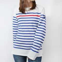 セントジェームス 長袖カットソー NAVAL RAY ROUGE4926