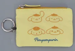 【中古】財布・パスケース ポムポムプリン フェイスシリーズ パスポーチ 「サンリオキャラクターズ」
