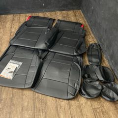 ブロス クラッツィオ N-BOX/カスタム シートカバー 全席セット 【未使用品】Bros Clazzio 39EHG2046K 8016 ブラック 2046 065086 / 22552