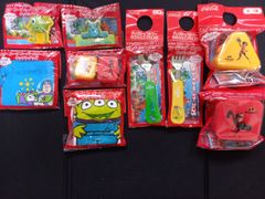 [미개봉·정리 판매] PIXAR × Coca-Cola 캐릭터 상품 세트/토이·스토리·몬스터즈·잉크·인크레디블