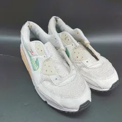 ◇ Θ NIKE ナイキ Air Max 90 SE DO9850-100 スニーカー サイズ27.0 ホワイト グリーン メンズ E  【1502030006070】