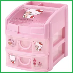 「在庫わずか」スケーター(Skater) ミニ チェスト 小物入れ 収納ケース 収納ボックス ハローキティ ふんわりロマン サンリオ 15×19×高さ16.5cm CHE3N-A