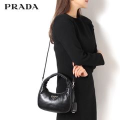 プラダ PRADA ソフトナッパ ハンドバッグ【NERO】 1BA384 2DYI NERO/l-bag