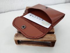 【ハンドメイド】本革　名刺入れ