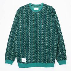 WTAPS EX44 BDY LS コットン 総柄 ロンT グリーン M（02） - メルカリ