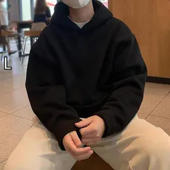 [L]秋冬 コーデ メンズ  服 シンプル ファッション オシャレ 大人 かっこいい 大きいサイズ ストリート 紳士服  アメリカン フード付き プルオーバー スウェットシャツ 厚手 ゆったり フリース カップル ウェア トップス ジャケット