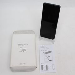 043)【超美品】Sony Xperia 5 IV 256GB ブラック SIMフリー XQ-CQ44