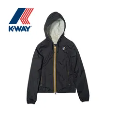 K-WAY ブラック パッカブル ナイロンジャケット LILY PLUSのサムネイル