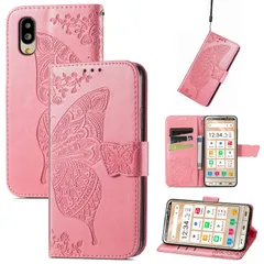 【在庫セール】A201SH sumaho6 ケース simple 手帳型 に適用するシンプルスマホ6 SHG09 ノートブック型携帯電話保護カバー多機能携帯電話ホルスター財布携帯電話ホルダーバンプパターンテクスチャ耐久性摩擦耐性携帯電話ケース男性と女性に適した