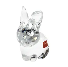 【沖縄、北海道以外の方】バカラ　ウサギ　置物 沖縄、北海道以外の方】バカラ ウサギ 置物 沖縄、北海道以外の