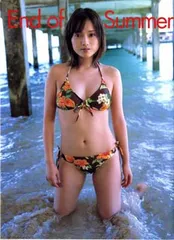 【中古】安倍なつみ写真集『End of Summer』(DVD付)のサムネイル