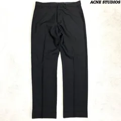 Acne studios ワイドスラックス ACNE - ACNE STUDIOS ZOOTY LINEN ワイド スラックスの通販 by