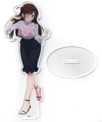 [중고] 아크릴 스탠드 아크릴 패널 수원 치즈루 캐릭터 아크릴 피규어 [eeo 복권 그녀, 빌릴 것입니다] A상