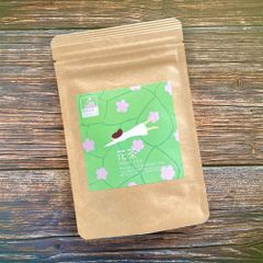 【送料無料・学生コラボ】花茶・さくらグリーンティー ティーバッグ 牧之原 　和紅茶　ハーブティー 静岡茶　牧之原茶 紅茶 国産紅茶 ティータイム おしゃれ かわいい さくら サクラ 緑茶 香り