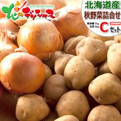 【予約/9月中旬(9月12日)頃から出荷予定】 北海道産 新じゃが じゃが玉セット C 10kg (キタアカリ7kg/玉葱3kg) 野菜 野菜セット 野菜詰め合わせ じゃがいも ジャガイモ 玉ねぎ 玉葱 ギフト 贈り物 ご家庭用 北海道 グルメ お取り寄せ