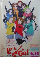 【中古】ポスター（アニメ） 販促ポスター 「Blu-ray＆DVD けいおん! ライブイベント～レッツゴー!～」