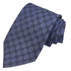 GUCCI グッチ ネクタイ GG シルク ブルー メンズ 服飾小物 aq11487