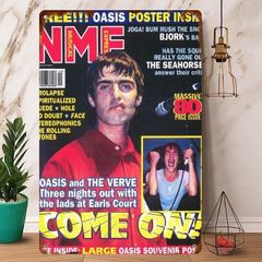 NME 1994-1995 ポスター カート・コバーンBlur vs Oasis - メルカリ
