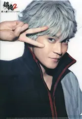 【中古】クリアファイル(男性アイドル) 小栗旬(坂田銀時) 「ジャンボカードダス 映画『銀魂2 掟は破るためにこそある』 miniクリアファイルコレクション」