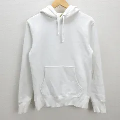 G■アヴィレックス/AVIREX プルオーバーパーカー/裏起毛【M】白/men's/17【中古】■