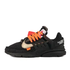 【美品】OFF-WHITE オフホワイト サイズ:26.0cm / NIKE THE 10 : AIR PRESTO (AA3830-002) / ナイキ エアプレスト / ブラック 黒 / US8 / ローカット スニーカー / コラボ 別注【中古】