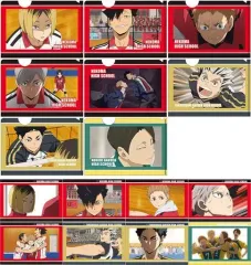 【中古】クリアファイル 全8種セット 「ハイキュー!! TO THE TOP トレーディングミニクリアファイル ポストカード付き Vol.2」