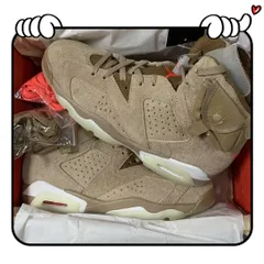 2024年最新】AIR JORDAN 6 BRITISH KHAKIの人気アイテム - メルカリ