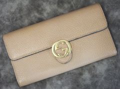 ✨【GUCCI グッチ 二つ折り財布 598166】シンプル＆上品 / 高級感漂う逸品✨