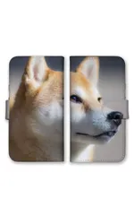 OPPO Reno 13A ケース 手帳型 オッポリノ 13A スマホケース 携帯ケース 柴犬 シバイヌ しばいぬ 犬 子犬 花 黒柴 クロシバ くろしば 写真 かわいい 可愛い 草原 小さい カラー09