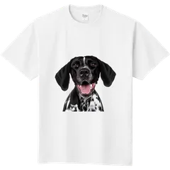 イングリッシュポインター　犬デザインTシャツ　メンズ・レディース・キッズ