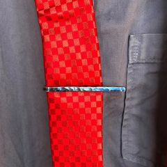 titanium tie pin “water surface” 水面のキラキラ ネクタイピン