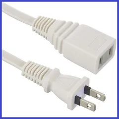 ストレートプラグ 1m ホワイト 1個口 HS-T11EDLP22 電源タップ 屋内用 00-1555 延長コード OHM オーム電機