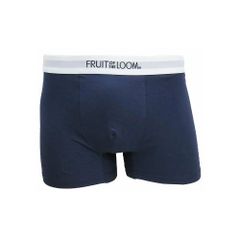 FRUIT OF THE LOOM フルーツオブザルーム NAVY コットン ボクサーパンツ 無地 シンプル メンズ ブランド 下着 パンツ インナー プレゼント ギフト 彼氏 男性 大人