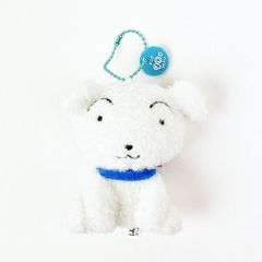 크레용 신짱 시로 봉제인형 마스코트 애니메이션 90th 시리즈 키홀더