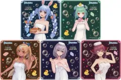 【中古】マグカップ・湯のみ 全5種セット コースター 風呂の日ver. 「ホロライブ×極楽湯・RAKU SPA フロライフ」 メニュー注文特典