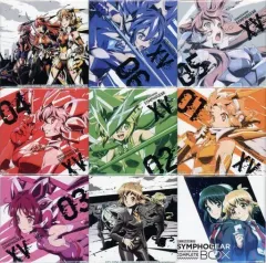 【中古】バッジ・ピンズ 全9種セット 「戦姫絶唱シンフォギア10周年記念展 繋ぐ手と手 トレーディングジャケット缶バッジ vol.3」
