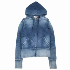 美品✨❤️YANUK❤️DENIT デニム風 パーカー グレー系 M 美品✨❤️YANUK❤️DENIT デニム風 パーカー グレー系 M