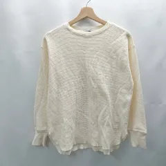 ◇ ⊂ JOURNAL STANDARD relume ワッフル生地 長袖 カットソー サイズF アイボリー レディース E  【1503050019286】