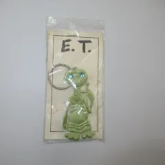 80年代 ビンテージ E.T 映画 宇宙人 キーホルダー 昭和 レトロ 当時物 80年代 ビンテージ E.T 映画 宇宙人 キーホルダー 昭和 レトロ